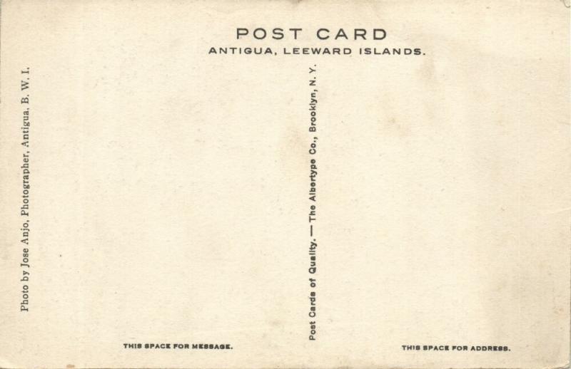 antigua, B.W.I., St. John's Cathedral (1910s) Postcard