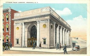 1920s Postcard; Citizens Trust Co. Bank, Fredonia NY Chautauqua County Unposted
