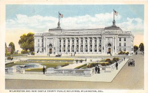 J57/ Wilmington Delaware Postcard c1910 New Castle County Public Buildings 320