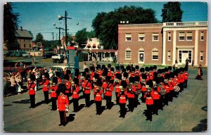 Vtg West Springfield Massachusetts MA Band of the Irish Guards 1960s Postcard