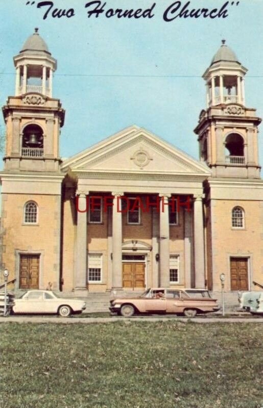 FIRST CONGREGATIONAL CHURCH Two Horned Church MARIETTA, OH