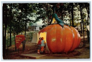 c1960 Enchanted Forest Peter Pumpkin Eater West Baltimore Maryland MD  Postcard