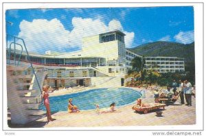 The Virgin Isle Hotel, Swimming Pool, St. Thomas, Virgin Islands, PU-1958