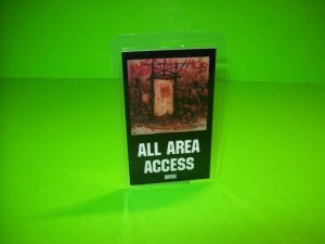 Black Sabbath Mod Rules Backstage Pass Original Heavy Metal Hard Rock Music 1982 