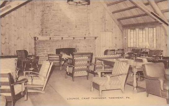 Pennsylvania Tamiment Lounge Camp Tamiment Artvue