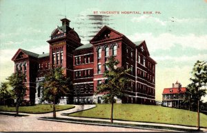 Pennsylvania Erie St Vincent's Hospital 1908