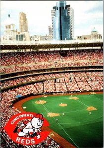 Cinergy Field Cincinnati Reds Baseball Stadium Interior Vintage Postcard CF3