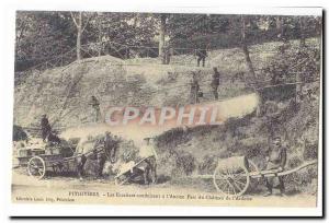 Pithiviers Old Postcard The stairs leading to the & # 39ancien park of the ca...