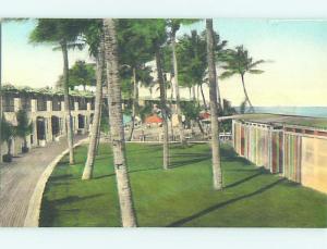 Unused Divided-Back COCOANUT DINING GROVE RESTAURANT Boca Raton Florida FL p7606