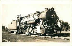 Railroad, Allen and Southern Engine, RPPC