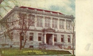 Carnegie Library - Mattoon, Illinois IL