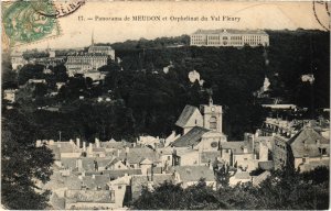 CPA MEUDON Panorama du Meudon et Orphelinat du Val-Fleury (1322651)