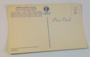 General Electric Pavilion New York Worlds Fair 1964-1965 Postcard