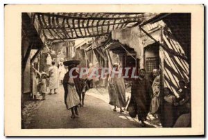 Old Postcard Morocco Morocco In the souks