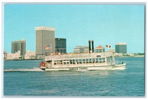 c1950 The Carrie B Authentic Replica River Boat Portsmouth Virginia VA Postcard
