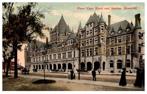 Canada  Montreal   Place Viger Hotel and Station