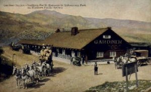 Gardiner Station - Yellowstone National Park, Wyoming