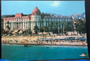 Vintage Postcard France Cote d’Azur Hotel Negresco 1980s