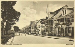 suriname, PARAMARIBO, Keizerstraat, Shops (1930)