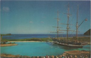 Postcard Whaler's Cove Sea Life Park Makapuu Point Oahu HI