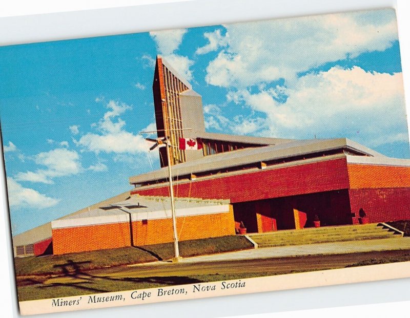 Postcard Miners' Museum, Cape Breton, Glace Bay, Canada