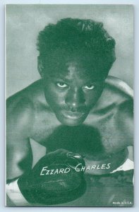 Ezzard Charles Boxing American Professional Boxer Arcade Card Made In USA