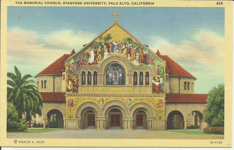 Palo Alto, California, The Memorial Church, Stanford University