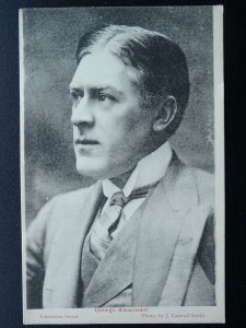 English Portrait GEORGE ALEXANDER Stage Actor & Theatre Prod'r c1904 RP Postcard