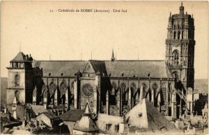 CPA Cathédrale de RODEZ - Cote Sud (109618)