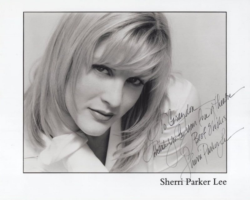 Sherri Parker Lee Actress 10x8 Hand Signed Photo