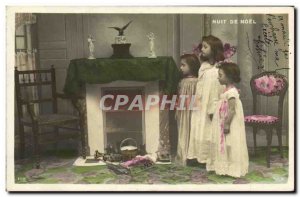 Old Postcard Fantasy Children Christmas