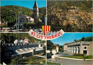 Postcard Modern Ax les Thermes Light and Colors of Ariege Station Thermal Cli...