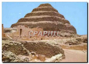 Postcard Modern Sakkara King Zoser's step pyramid