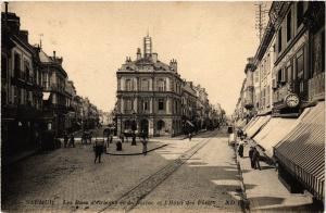 CPA SAUMUR - Les Rues d'Orleans et de Balzac et l'Hotel des Postes (296965)