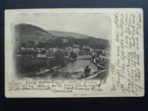 Wales Denbighshire LLANGOLLEN General View c1903 UB Postcard