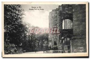 Old Postcard Speyer Ältestes Teil des Domes