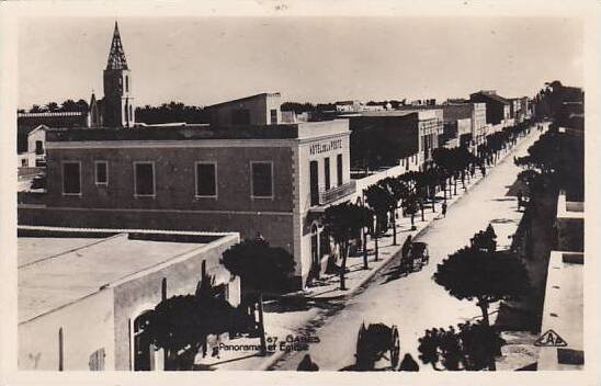 Tunisia Gabes Panorama et Eglise