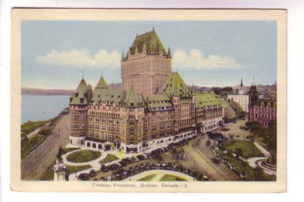 40's Cars, Chateau Frontenac, Quebec, PECO