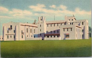 Linen Postcard Dona Ana County Courthouse in Las Cruces, New Mexico~139447 