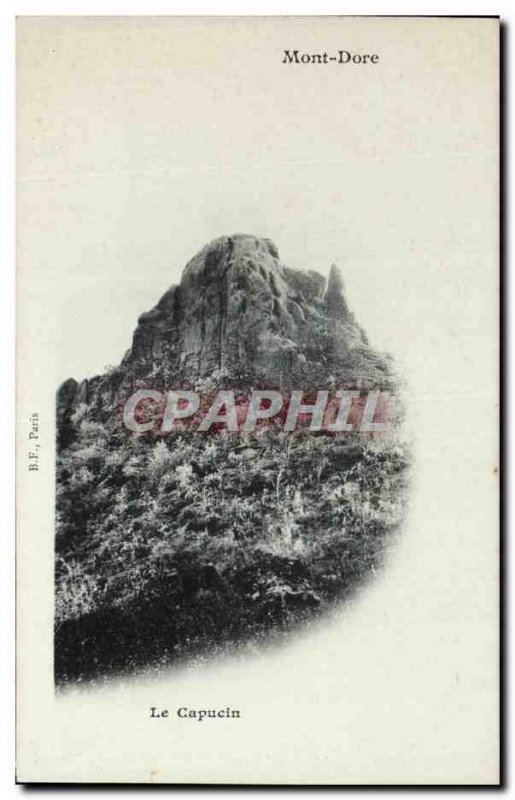 Old Postcard Mont Dore Capucin