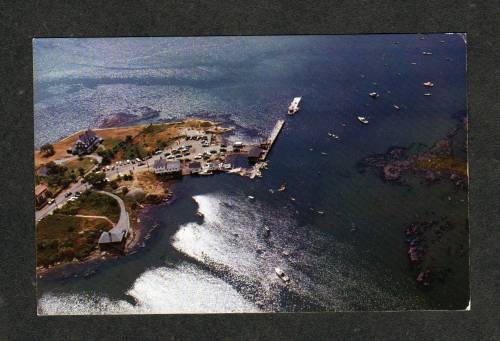 ME Aerial Harbor Pier CAPE PORPOISE KENNEBUNKPORT MAINE