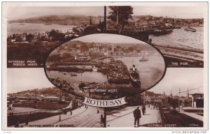 RP: ROTHESAY, 5-view postcard, Argyll and Bute, Scotland, UK, PU-1925