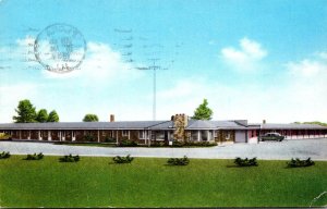 Illinois Flora New Ranch Motel 1957