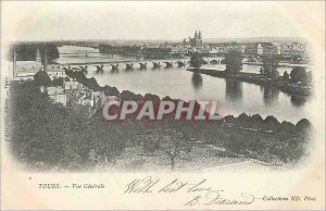 Old Postcard Tours Vue Generale (1900 card)
