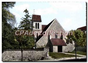 Postcard Modern Surroundings of Ponthierry (S & M) The Church of Boissise the...