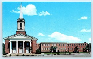 ROCKFORD, Illinois IL ~ TRINITY LUTHERAN CHURCH Meditations WROK Radio  Postcard