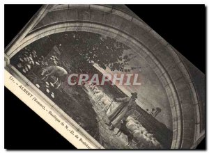 Old Postcard Albert Somme Basilica of N D