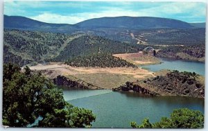 M-92943 Flaming Gorge Reservoir and Cart Creek Bridge Utah-Wyoming USA