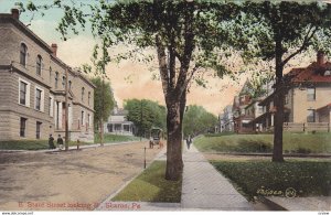 SHARON, Pennsylvania, PU-1909; East State Street looking East