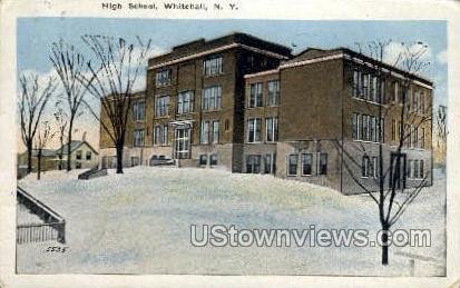 High School, Whitehall - New York